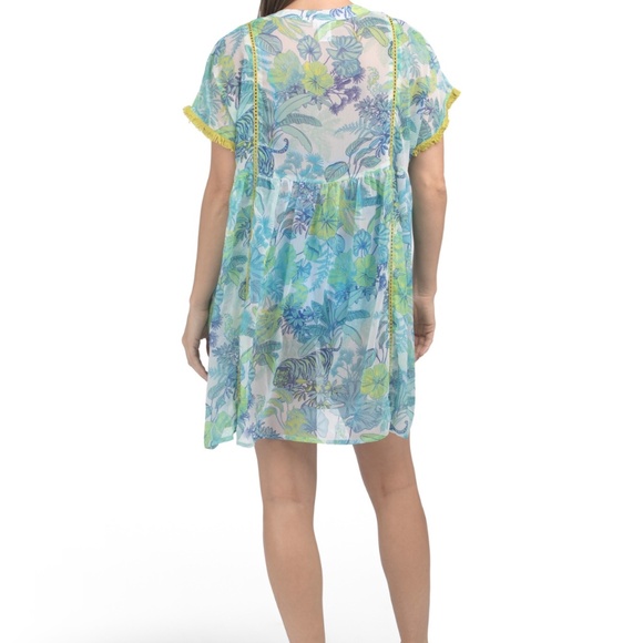 Bleu By Rod Beattie What's New Pussycat Cover-Up NWT Size M - Picture 8 of 10